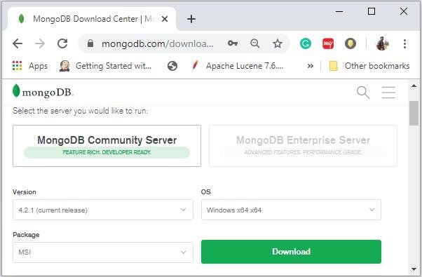 Mongodb社区